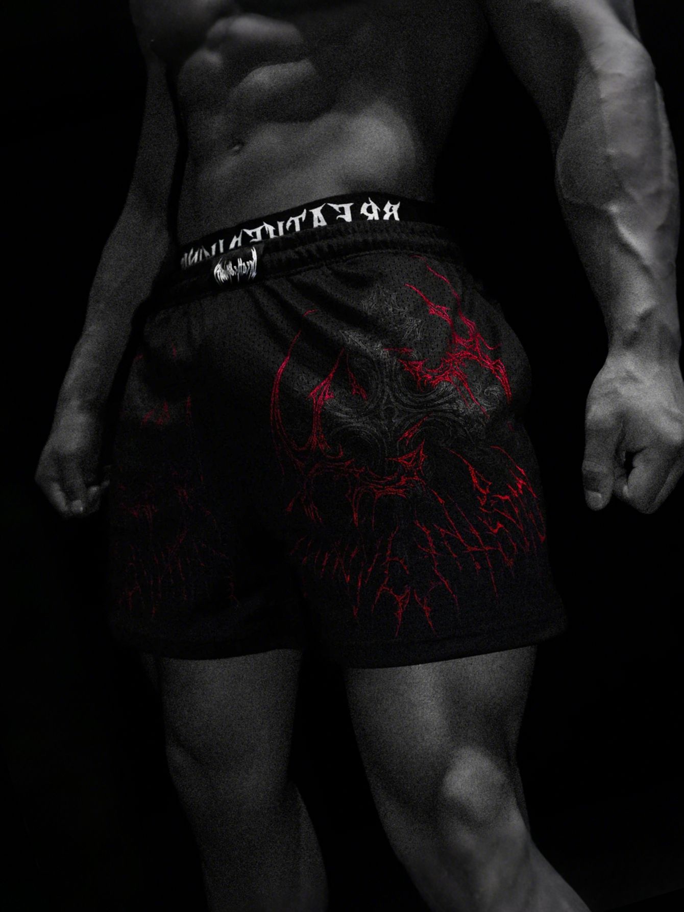 Men's Shorts Breathedivinity Sports Shorts Brand Summer Quick-drying Casual Sweatpants Running Breathable Drawstring Adjustable Loose Shorts Gym 