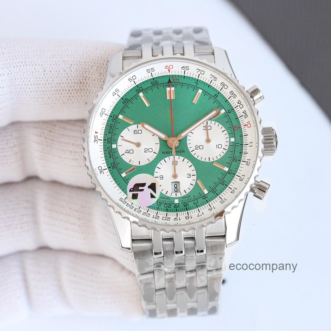 Top quality navi timer watch watches mens watch super clone watches B01 movement chronograph designer watch automatic watch sapphire glass with box BJ4S
