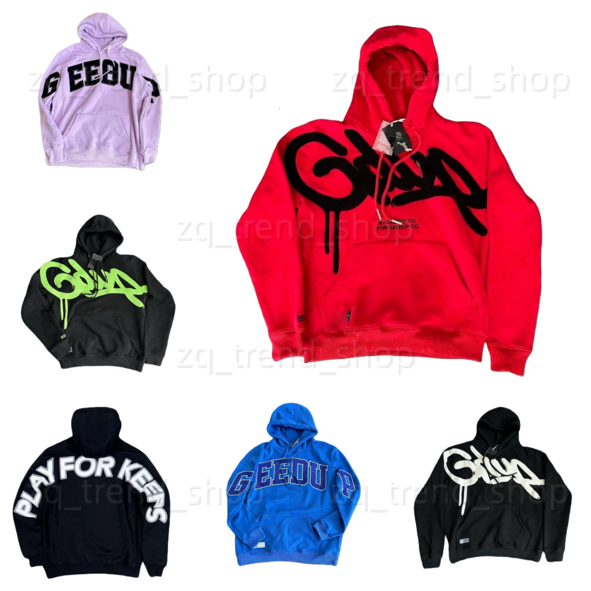 5A designer GEEDUP casual hoodie cotton jacket 2025 Mens Tracksuits Top Tracksuit Towel embroideries Hoodie Womens Hoodies fashion Pants