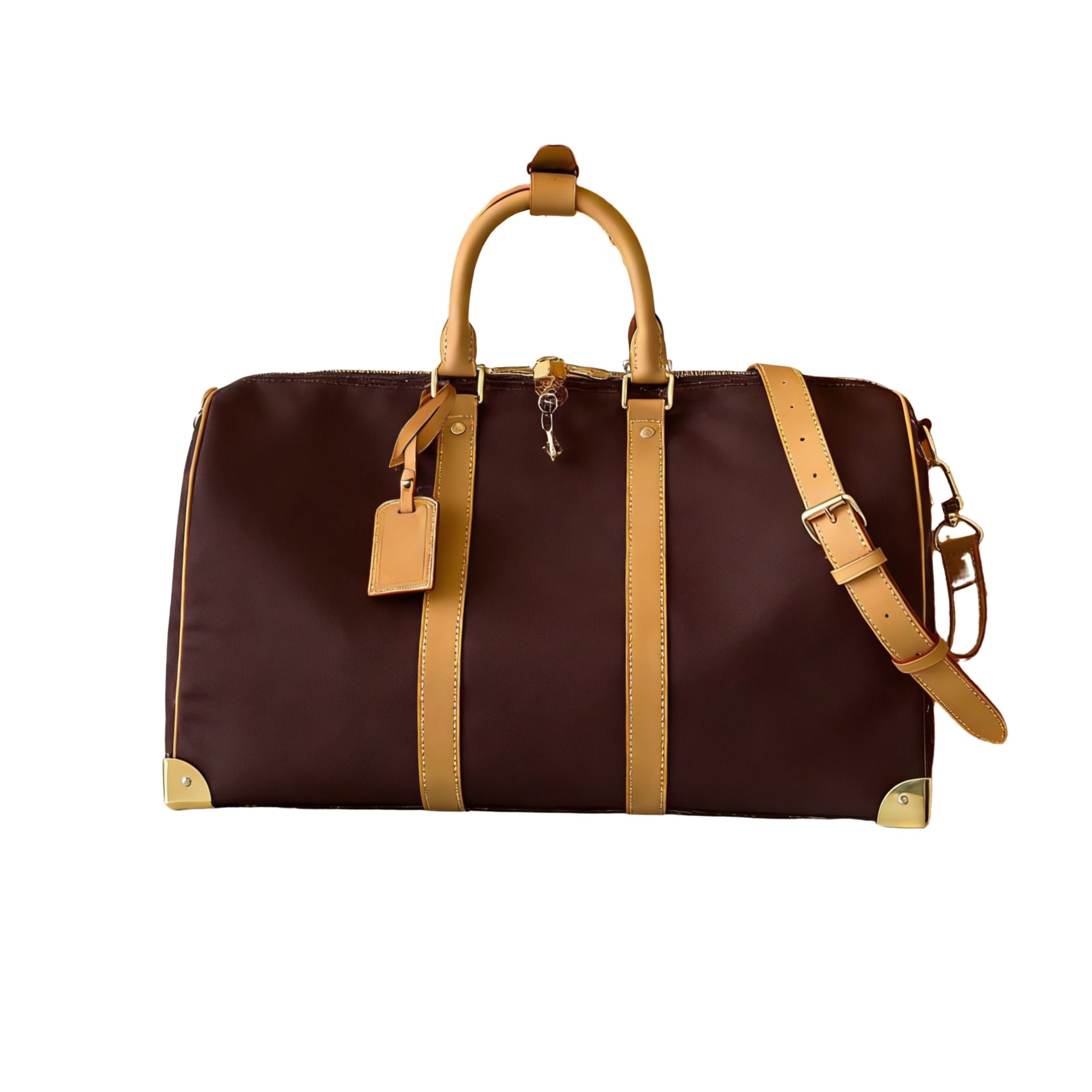 New travel bag, stylish carry on luggage bag, made of dry wet separation leather material LL-00263