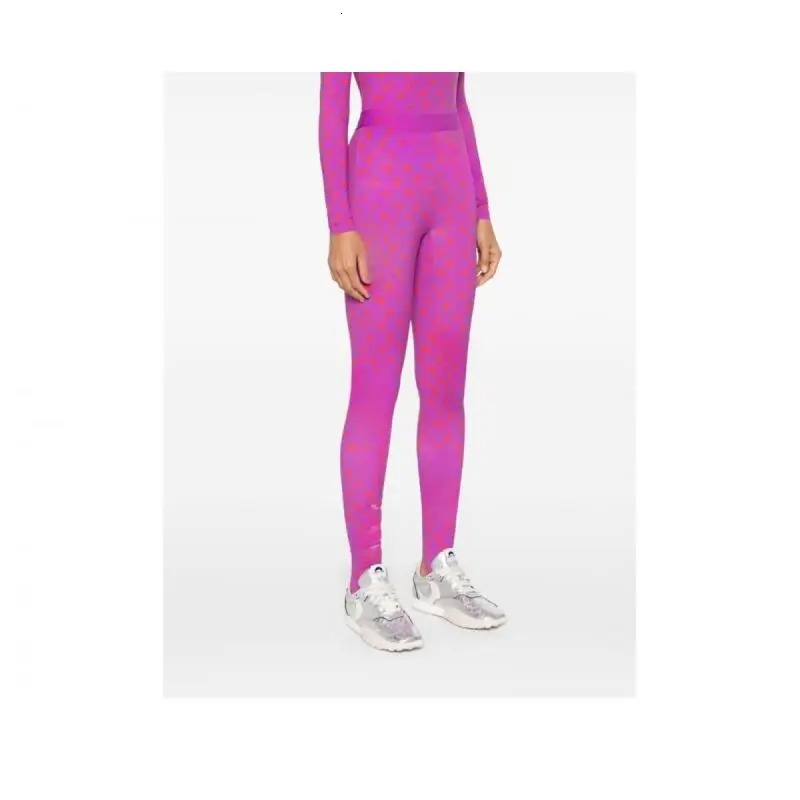 Leggings for Women High Waisted Solid Color Moon Print Retro Ice Silk Stretchy Pants Tummy Control Versatile 260106