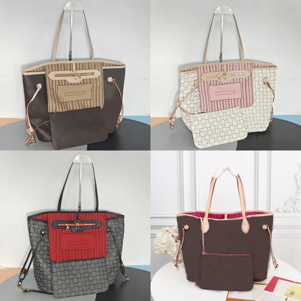 Designer Bag Casual Shoulder Bag Tote Bag vuittion bag Handbag Spacious shopping bag Work essentials holder Mother-and-Child Bag Laptop-friendly women's tote bag