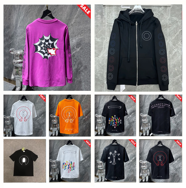 Chrome hoodie Designer mens tshirt mens designer shirt jumper sweater sweatshirt women sweaters jumpers for men cotton pullover embroidery letter long sleeve 5lo2