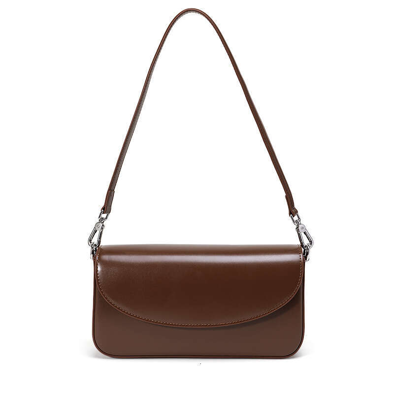 Luxury Shoulder Bags Totes Hobo Trendy Fashion Korean Version Versatile Commuter Crossbody Handbag Single Genuine Leather Women S Simple Small Square 