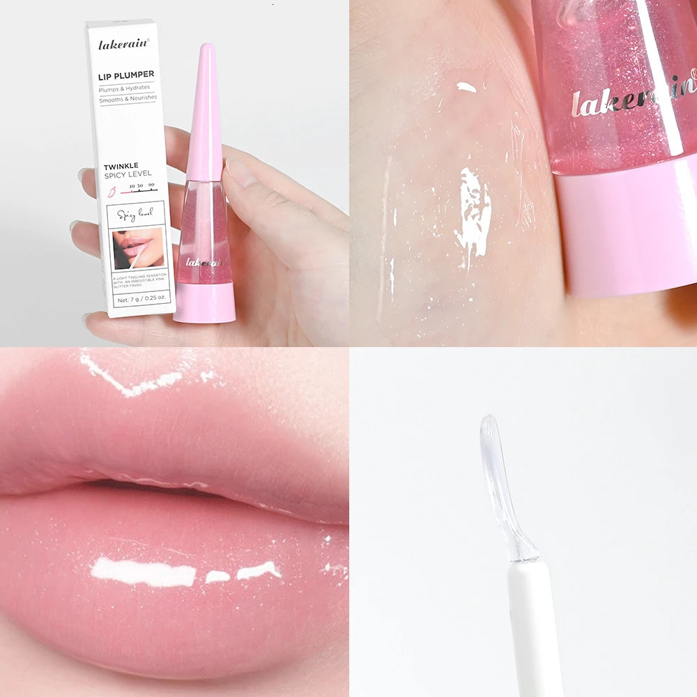 Lip Plumping Lip Oil Instant Plumper High-Gloss Gloss Non-Dry Non-Greasy Long-Lasting Moisturizing Lip Care Liquid Makeup 260104