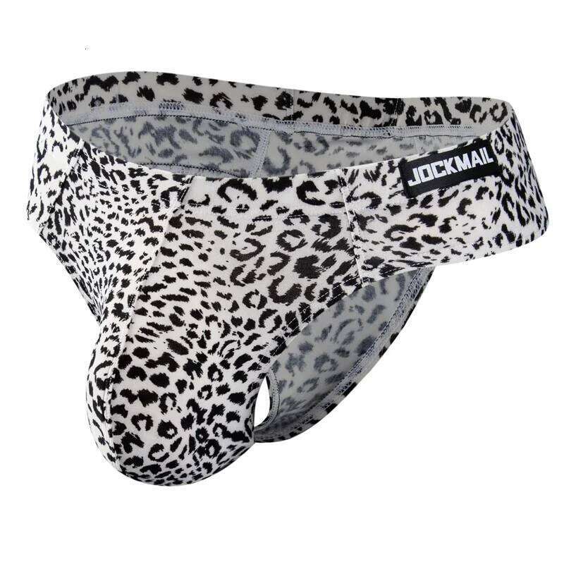 Leopard Print Sexy Bikini Brief Slip Hombre Calzoncillos Jockstrap Thong Men Briefs Pouch Cuecas Gay Underwear