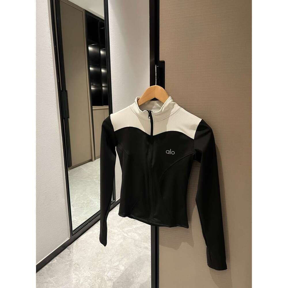 TOP Alonessities women sweat set jacket pants leggings puff winter Alonessities jacket zip up sweatshirt designer womens yoga hooded sportwear gym set
