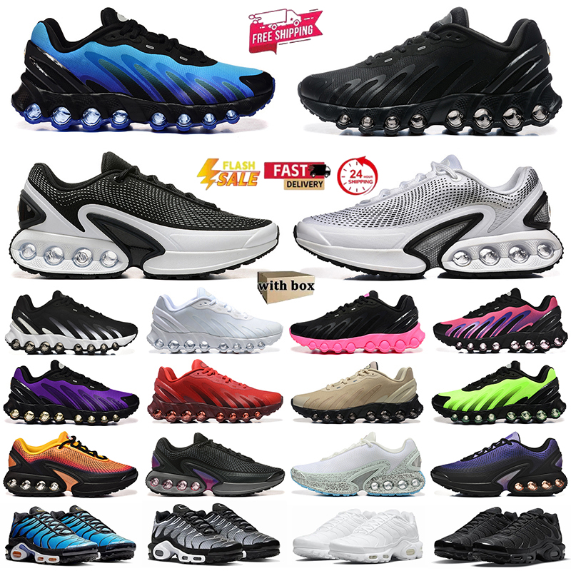 With Box Running Shoes Dn8 for Men Women Classic Designer Dns Tn plus Sneakers Trainers Triple Black White Blue Pink Bright Green Outdoor Sports Shoes chaussures
