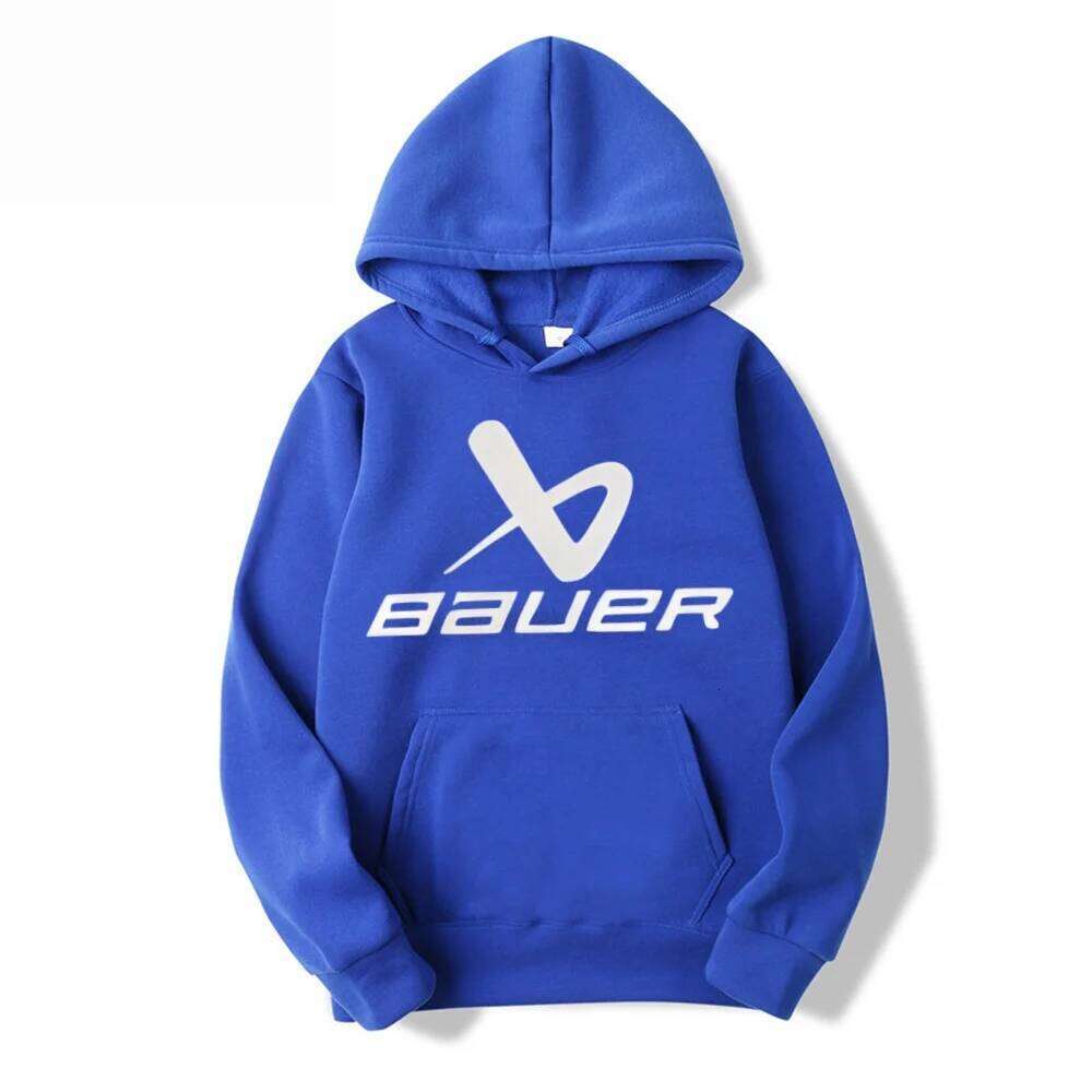Men's hooded sweatshirt with Bauer style signature autumn and winter fashion is suitable for casual outings XJ260107 - view 6