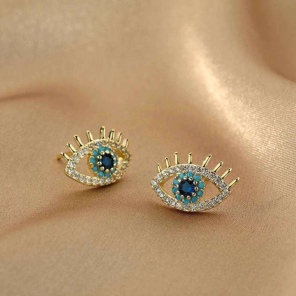 Kinitia Fashion Simple Laser Carved Stainless Steel Even Eye Earrings Personalized Commemorative Gift Jewelry