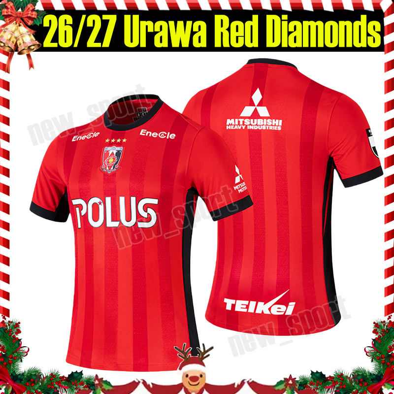2026 2027 Urawa Red Diamonds soccer jerseys KIESE THELIN TAKURO YUSUKE YUSUKE J1 League retro 2008 Vintage Camiseta de Futbol classic japan Uniform football shirt