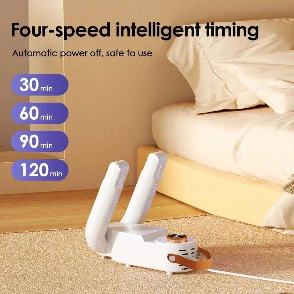 Intelligent Timer Boot Warmer 22OV EU UV Telescopic Adjustable Quick Drying Deodorizing Sterilizing Shoe Dryer