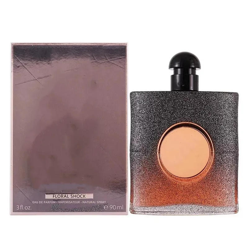 5A Luxury Designer black OPIUM 90ml perfume eau de parfum over red glitter women parfum lasting smell lady girl woman fragrance spray cologne Lady spray classic style