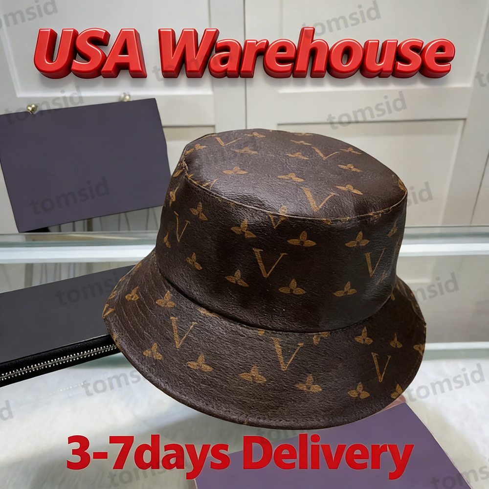 Designer Bucket Hats Luxury Leather Hat for Women Mens Caps Fisherman Cap Casquette Beach Hats Flower Letters Fashion Flat Wide Brim Hat G237265D