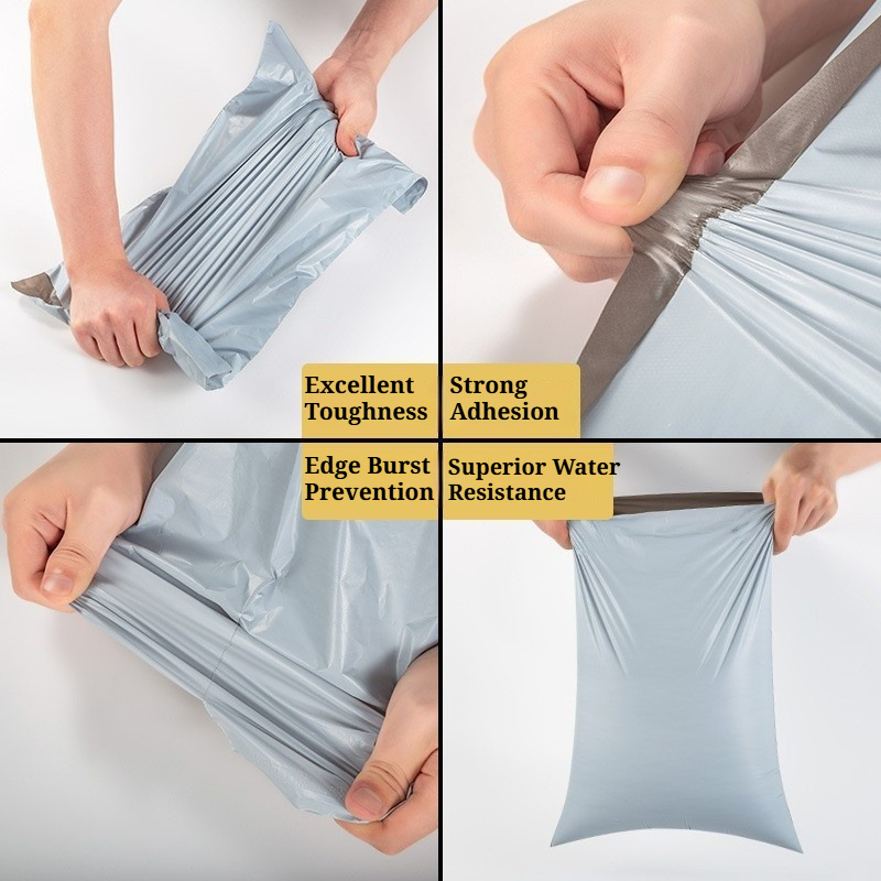 Ultra-Light Alloy 100% Virgin Material Waterproof Shipping Bags - Amazon FBA Certified E-Commerce Packaging for Small Business Wholesale