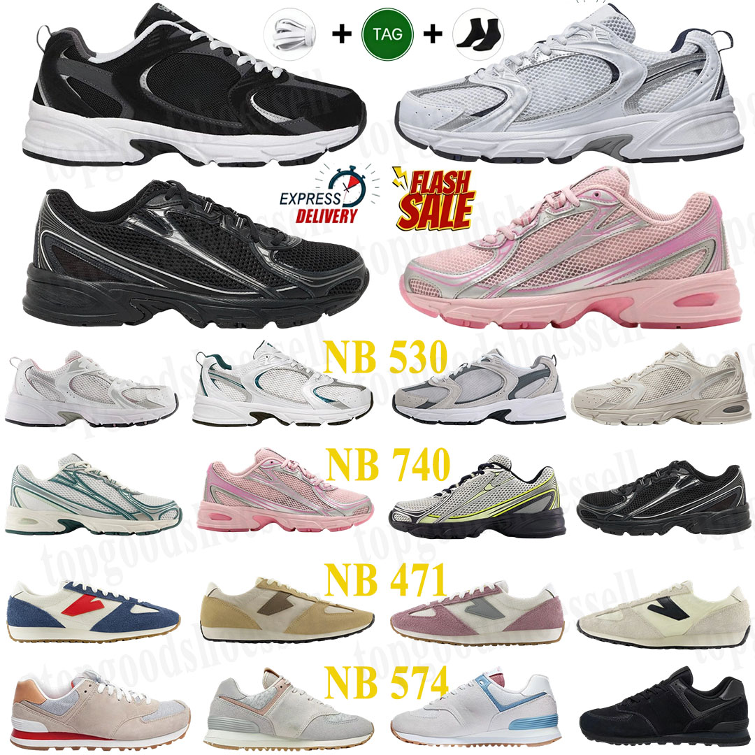 Designer Balance Shoes 530 Shoes 740 Shoes 471 Sneakers 574 Outdoor Casual Walk Sports Running Shoes Breathable Mesh Unisex Zapatos Trainers Leisure Sneakers shoes