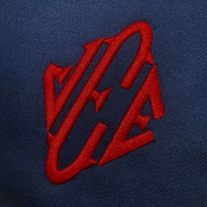 2 Pcs Outerwear Co-ords Y2K Retro Epstein Quarterzip Pullover Hoodie American Trend Zipneck Embroidery Streetwear Sweatshirt Set X260107