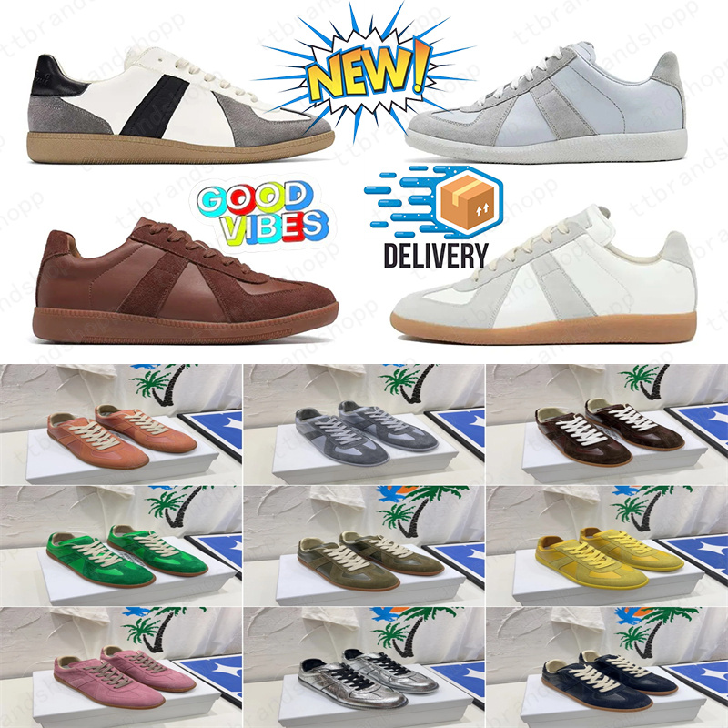 Designer GATs women running replicate suede MM6 woman mens sneakers Flat foam casual trainer men outdoor shoes Sizes 35-45