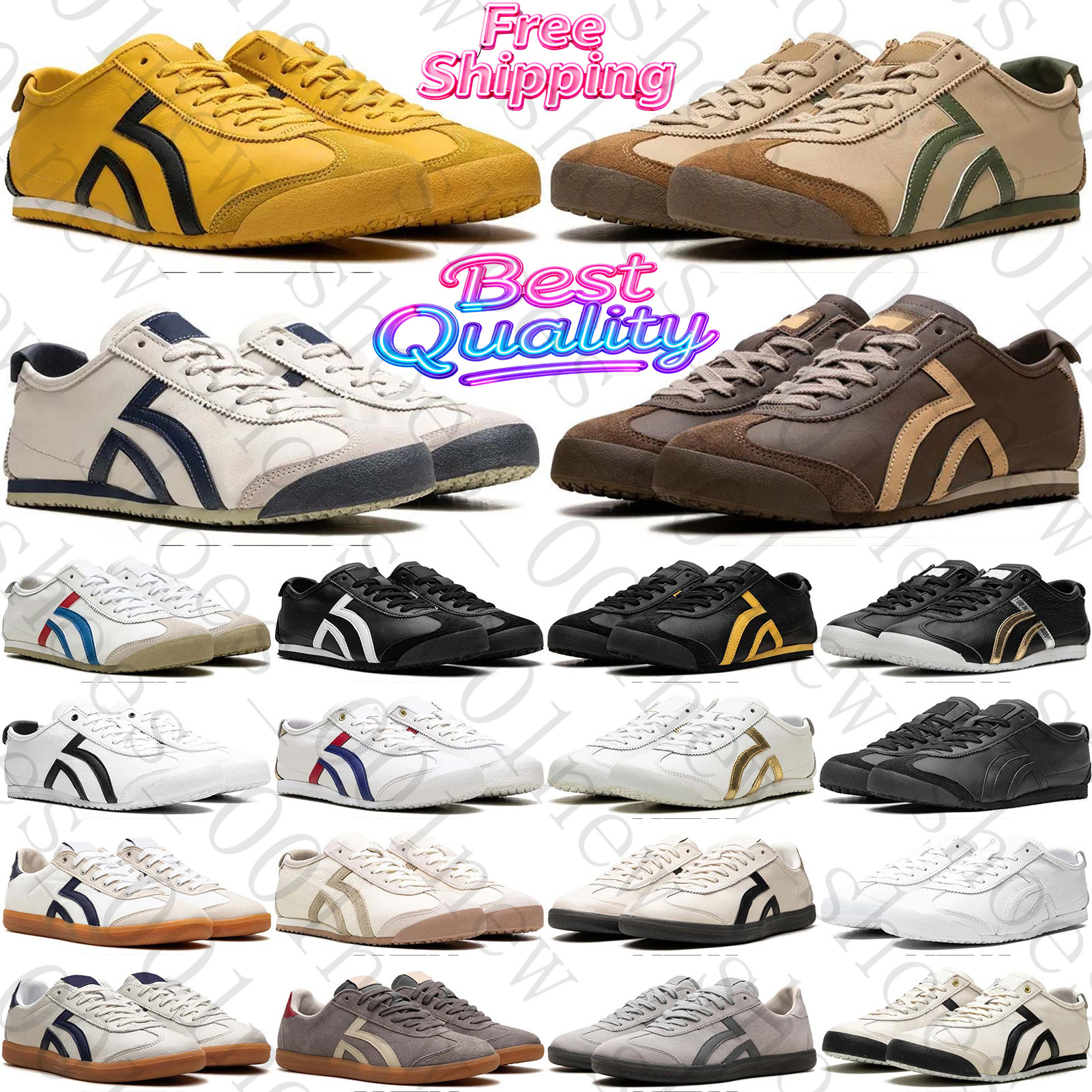 Free Shipping Designer onitsukaes tigers mexico Tokuten 66 ballet flats sneakers Running Shoes trainers for mens womens chaussure zapatillas runners original