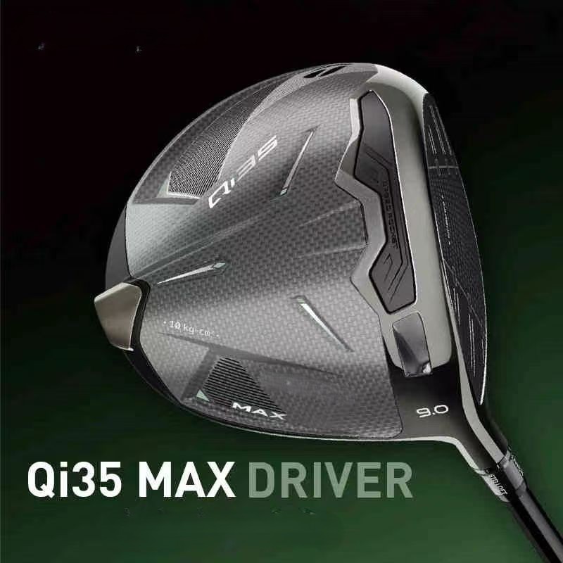 AAAAA Qi35 MAX Designer Drivers Golf Clubs Top New Taylor Mens Right Clubs Made 9/10.5 Carbon S/R/SR Flex High MOI Black Golf Drivers Shaft Material Steel With Cover