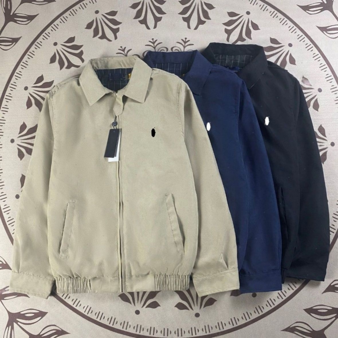 2026 Polo Ralphluylauren Jacket Men Jacket Coat Autumn Classic Polo Collar Embroidery Zip Up Coat Unisex Zipper Casual Outerwear For Men Women Jacket 2Bb