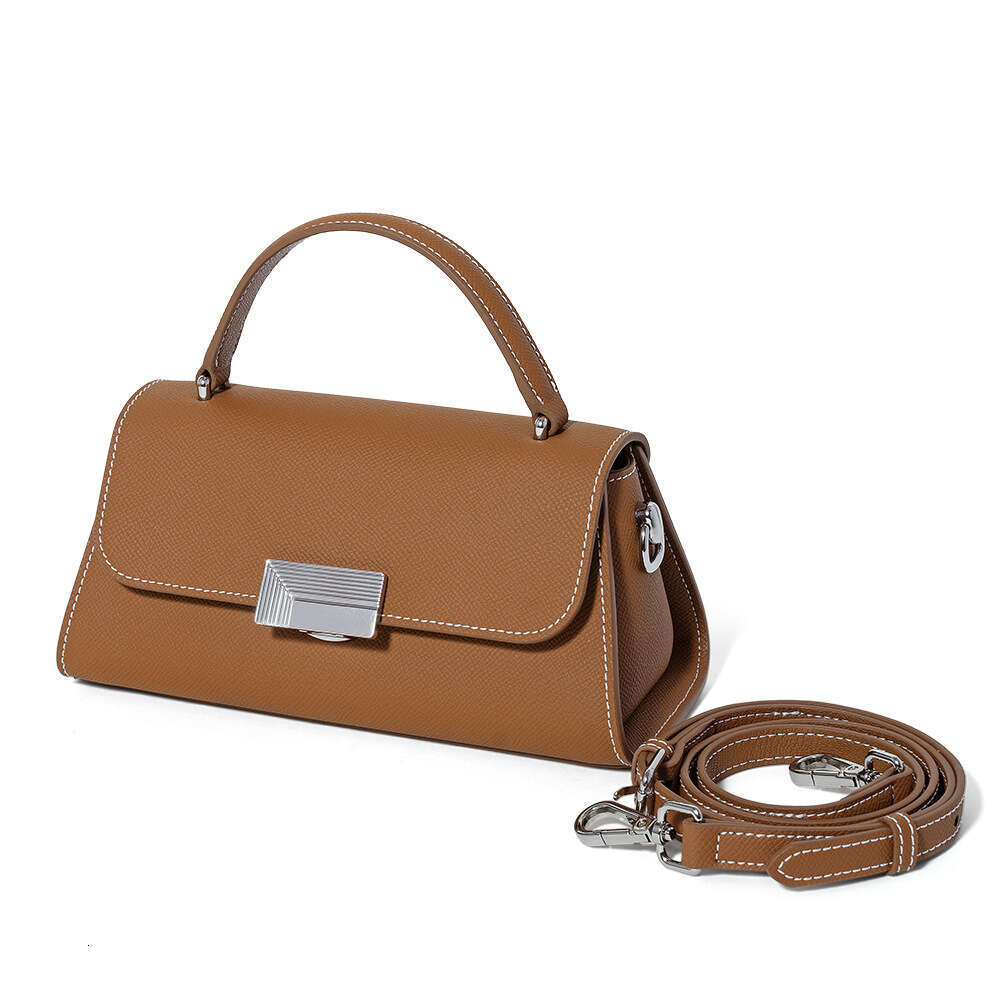 Luxury Shoulder Bags Totes Hobo Autumn Winter New Cowhide Handbag Small Tote Versatile Fashion Genuine Leather Women S Crossbody Hot Selling Bag SENYY