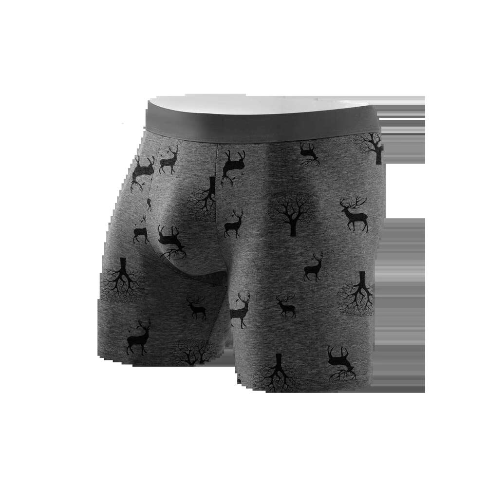 10 Pieces Underwear Breathable Soft Long Boxer Briefs Personality Trend Fashion Athleisure Classic Men's Pants C260107