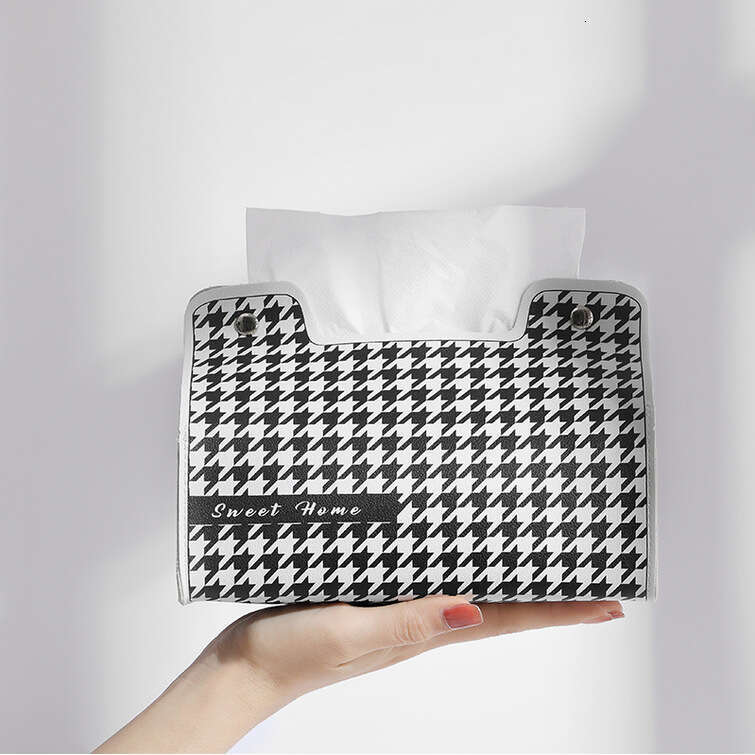 Leather Nordic For Home Living Room Light Luxury Tissue Holder Napkin Box High-End