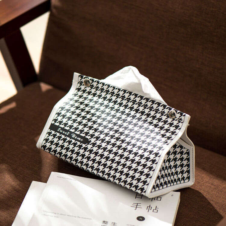 Leather Nordic For Home Living Room Light Luxury Tissue Holder Napkin Box High-End