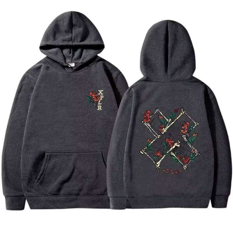 Y2K Sam Colby XPLR New Hoodie Printed Fashion Sportswear Hip Hop Men's and Women's Autumn/Winter Street Top X260107