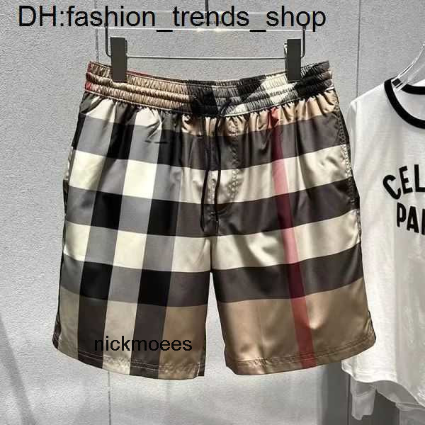Plaid Swim Shorts Mens Designer Summer Women Sports Gym Quick Drying Man Beach Pants Size 3xl 4xl Burberys D1jb 41 burberrys2 burberrys ALMP