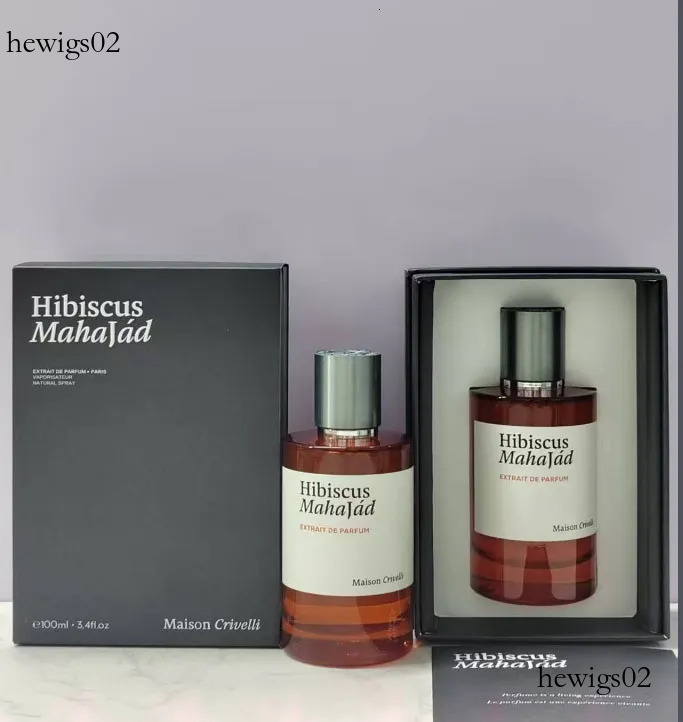 LISM Maison Crivelli Perfume 100ml Oud Maracuja Stallion Hibiscus Mahajad Fragrance Extrait De Parfum Long Lasting Smell Brand Men Woman Cologne Spray High Quality