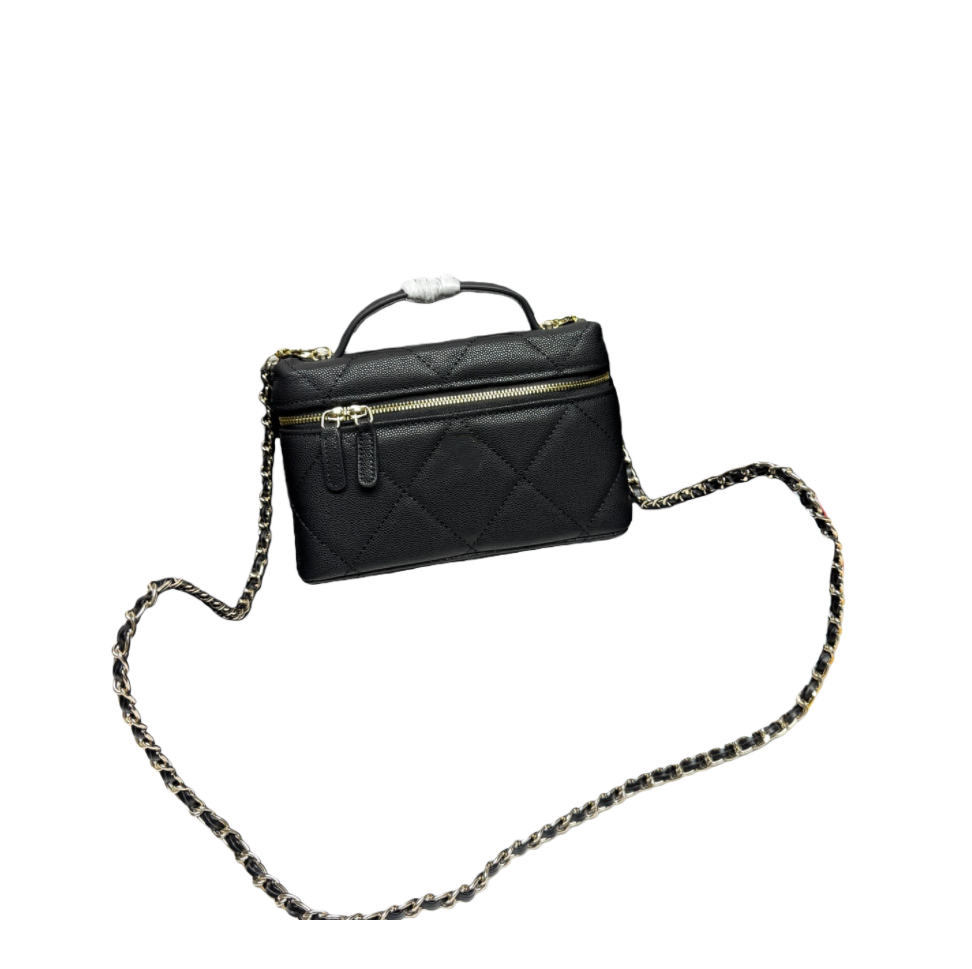 Luxury Woman handbag shoulder bag brand designer purse clutch women ladies genuine leather wash bag cosmetic bags 19cm black white burgundy