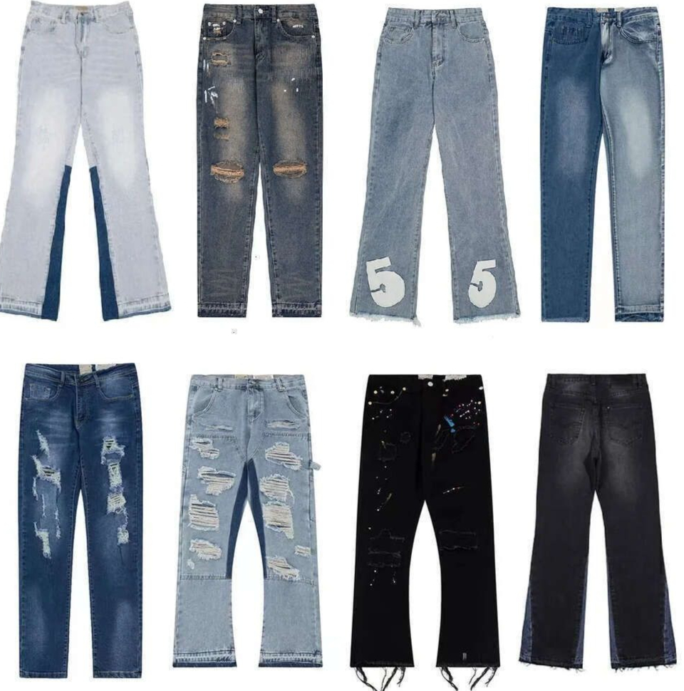 Designer jeans men jeans Pant Tailored Jeans denim pants Streetwear Sports With Retro Vintage Style Classic Casual Long Trousers Jeans Y2k True Religionjeans