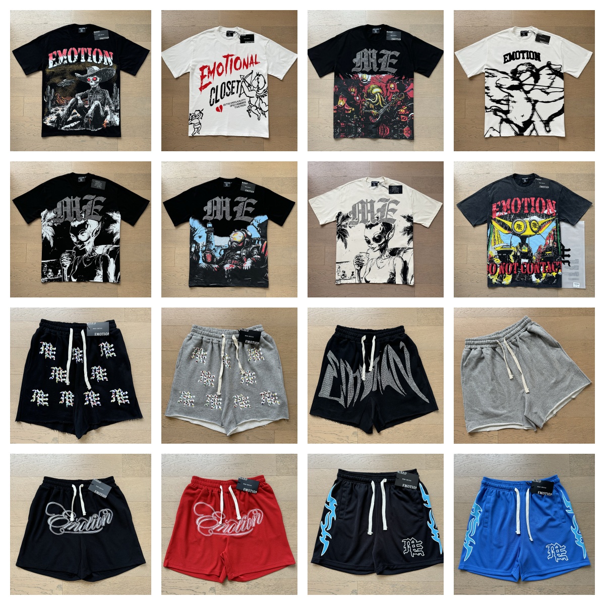 Men's T Shirts Designer American Trendy Rhinestone Printed Cotton Tee Summer Mens Womens Streetwear Fashion Loose Short Sleeve T-shirts