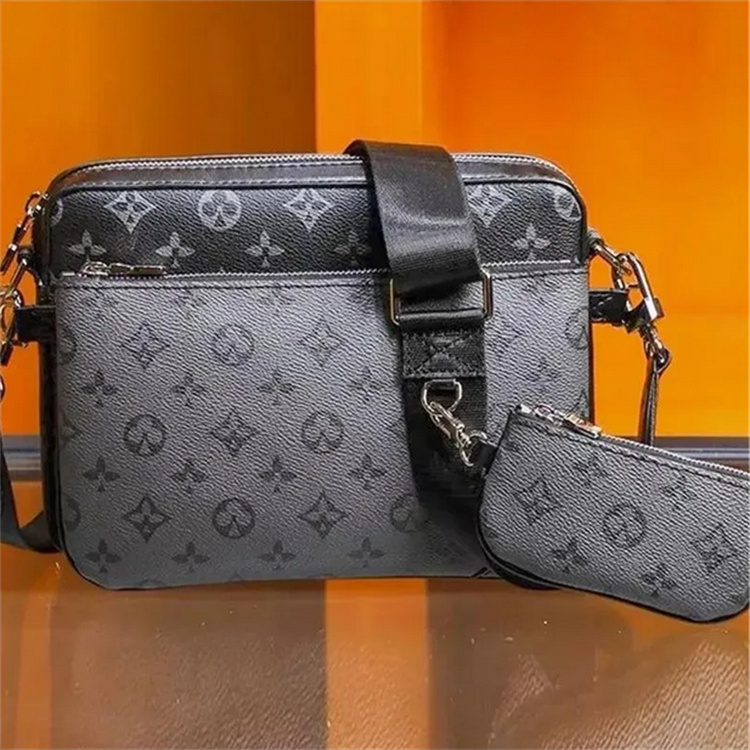 Designer bags men women POCHETTE TRIO Cross Body Wallet tote bag Patchwork handbag shoulder bags Totes Purse louisities vittonn bag viitton vuittion Crossbody Bag
