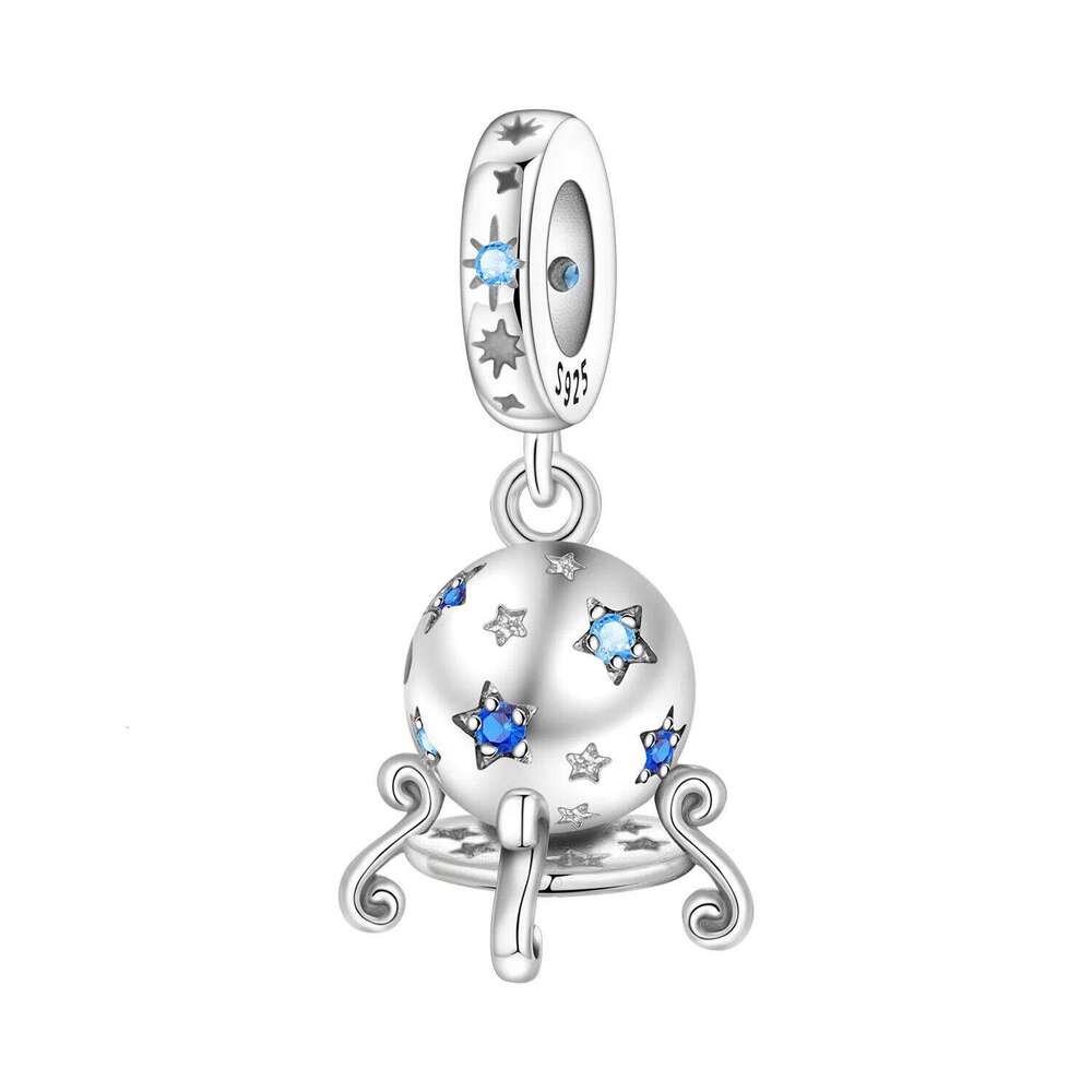 Orstarry 925 Sterling Silver Magic Ball Pendant Beads Original Pendants Bracelet Charm Jewelry Party DIY Trendy Gifts