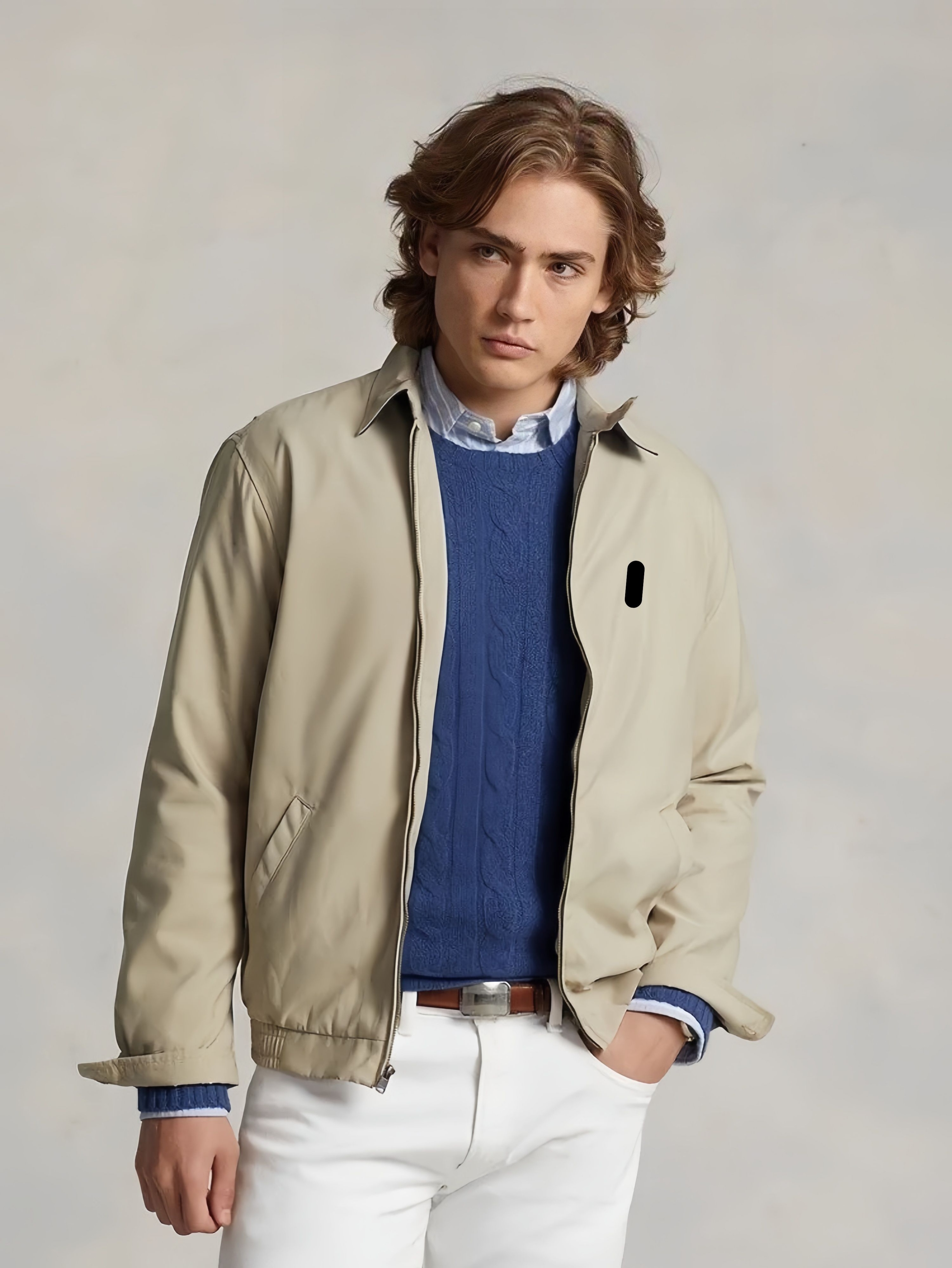 Ralphluylauren Designer Jacket Men Jacket Coat Autumn Classic Polo Collar Embroidery Zip Up Coat Unisex Zipper Casual Outerwear For Men Women Jacket 2Bb