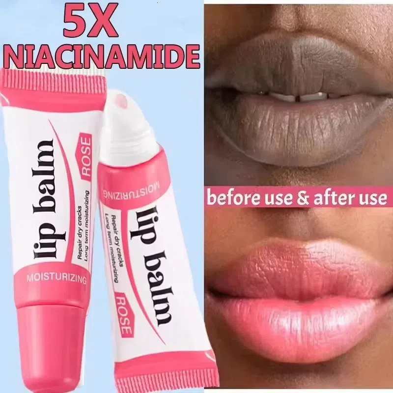 Fast Remove Dark Lip Balm Serum Lighten Melanin Lip Mask Exfoliating Fade Lip Lines Dead Skin Nourishing Repair Lip Care 2025 260104