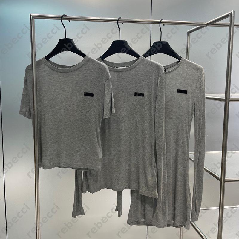 Casual tshirt tops women designer Clothes spring Womens t shirts Long Sleeve Round Neck Letter Print Sexy Top Tee Female Streetwear CSD2601072-8