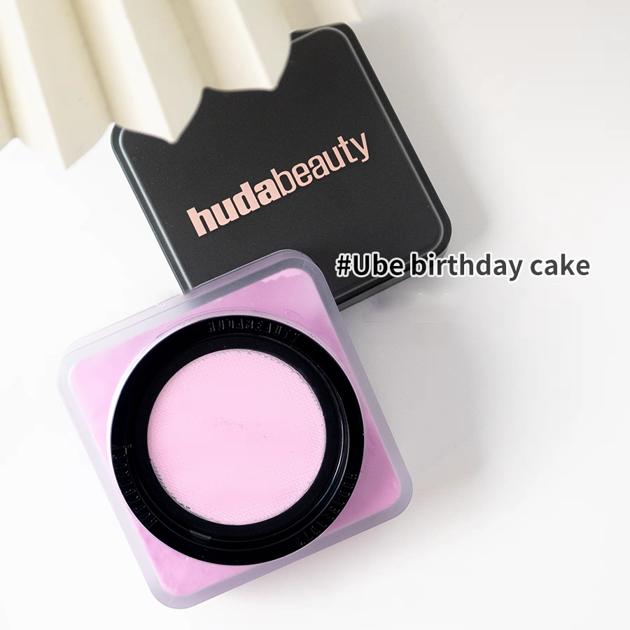 HUDA Beauty Easy Bake Two Tone Loose Powder 13g And 8 Colors Loose Powder 20g Pound Cake Cherry Blossom Baking Setting Powder Oil Control Concealer Setting Powder