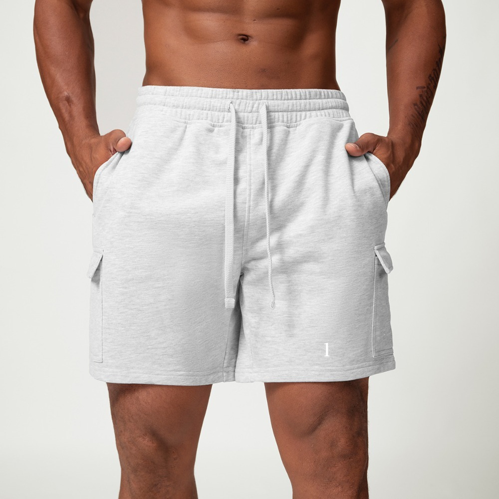 Men's Sports Gym Shorts with Cargo Pockets Fitness Running Men Workout Basketball Citywalk Shorts 1022