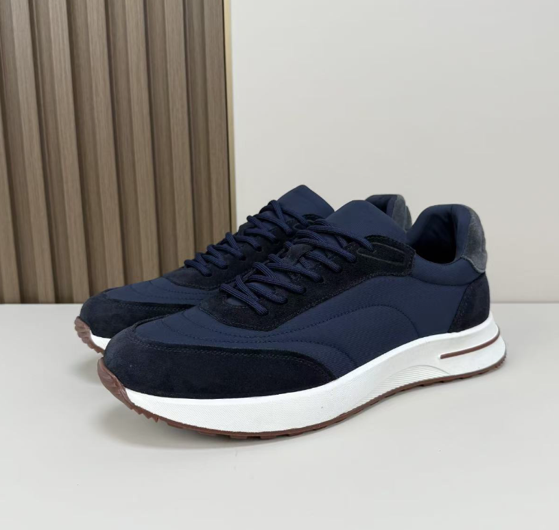 2025 Luxury designer Men's Casual Shoes Weekend Walk Low Top Sneakers Newport Walk suede Slik trimmed Week End Walk Sneaker Runner Trainers With Box EU38-44 pianalp