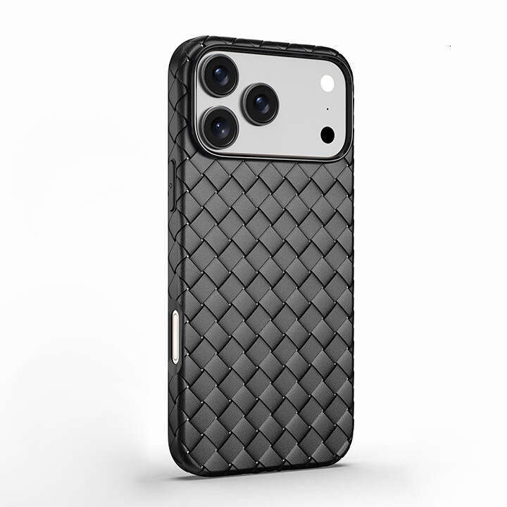 New Style Compatible With Apple 17 16 Woven Pattern Phone Case Lightweight Full Coverage Pro Couple Air Shockproof Max Protective Cover