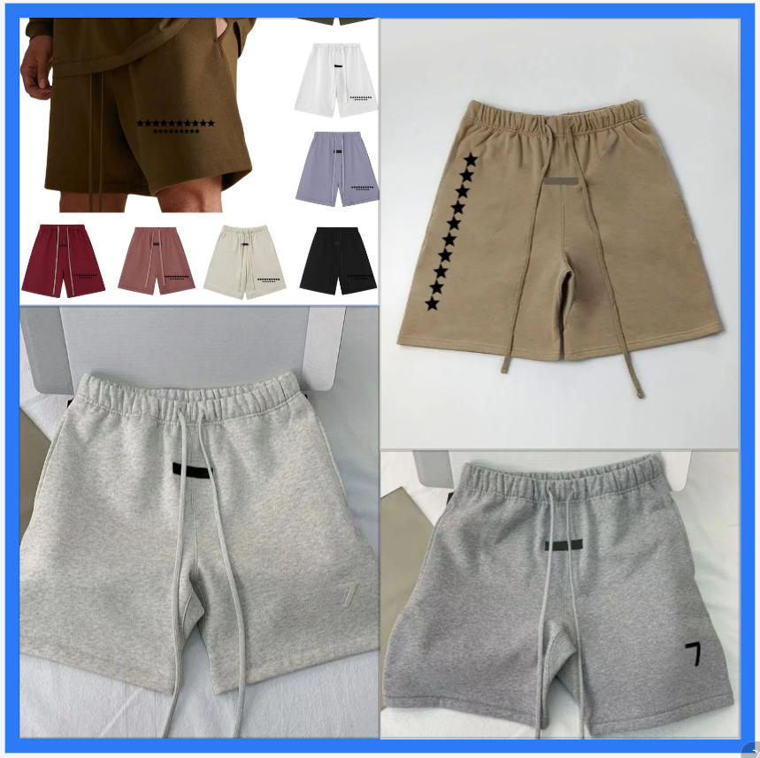 Brand Letter Print High Street Vintage Jogging Pants Womens Fashion mens casual Designer Mens Shorts Summer Womens Loose