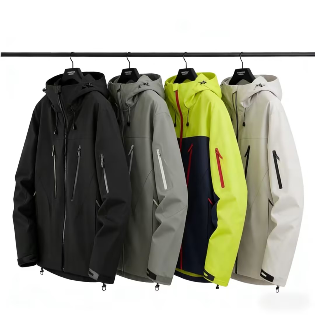 Designer Jacket Men designer Men's Jackets Waterproof Breathable Zipper Style Oversize Outdoors Ski Hiking Bone Bird Coats Windproof Outwear Soft Shell Arcs