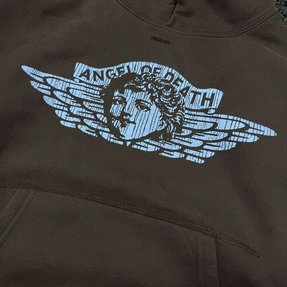 Yao Fashion Saint OF Michael Logo Print Cotton Hooded Casual Vintage Streetwear Loose Oversize Luxury Pullover Hoodies For Men X260107