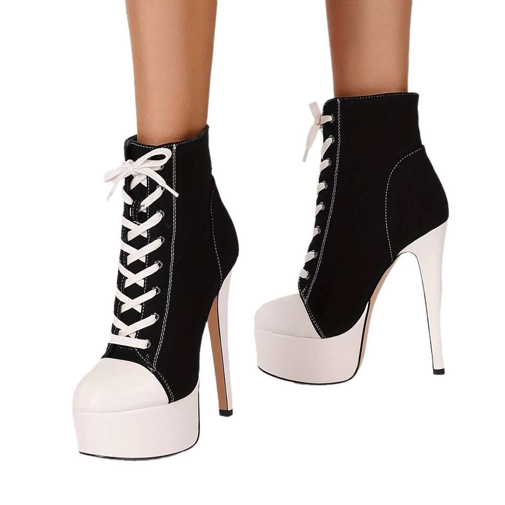 Liyke Black Womens Sexy Party Nightclub Stripper Extreme High Heels Platform Sandal Fashion Open Toe Buckle Strap Shoes Size MOJIDASHU