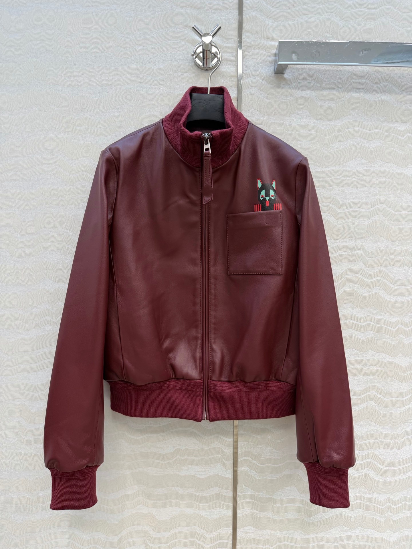 26 Early Spring New Product Cat Co designed Retro Baseball Jacket Leather Jacket