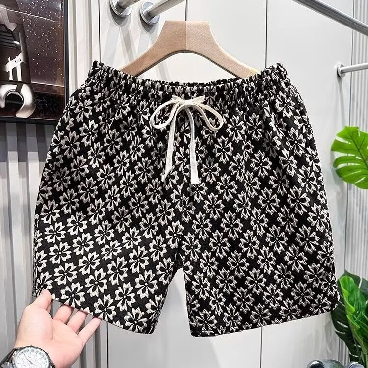 2026 New Design Men's Clothing - Luxurious And Fashionable Trendy Shorts With Loose Four-piece Legs Beach Shorts Breathable Outdoor Sports Men 